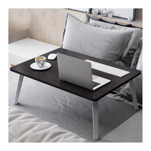 Laptop Desk,Bed Low Table,Laptop Computer Tray,Lap Desk Laptop Stand,Folding Bed Table For Laptop,Simple And Stylish, Easy To Fold Maple,70 * 50Cm/27.6 * 19.7In,Black70*4,Black-70*40Cm/27.6*15.7In
