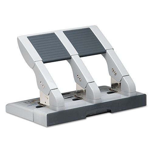 Swingline 3 Hole Punch Heavy Duty, 75 Sheet Capacity Three Hole Puncher 3 Ring, Paper Punch, Gray (74550)