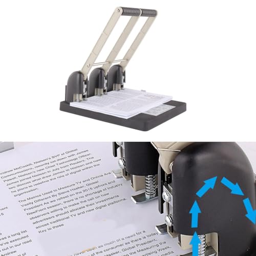 Heavy Duty 3 Hole Puncher 150 Sheets Paper Hole Puncher