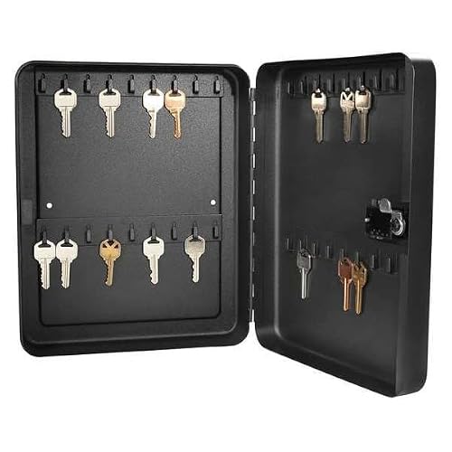 MOLLIFII Key Cabinet, Wall Mount, 36 Keys, Mfr: AX11820-A