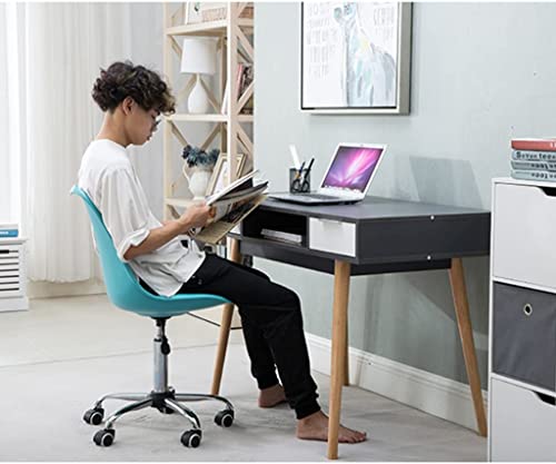 POCHY Flexible Office Chair Office Chair Height-Adjustable Desk Chair Armless Computer Chair for Home Executive Chairs Comfort Managerial Chairs Cozy