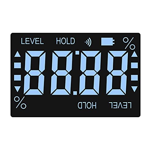 TEOYETTSF Digital Level Box Protractor Angle Finder Level Gauge Bevel Gauge Inclinometer with Magnetic Based Backlight Waterproof