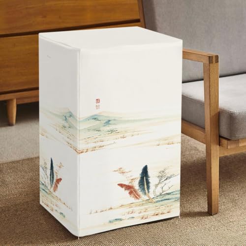 White Invisible Polyester Safe Lock Box Cover Protective