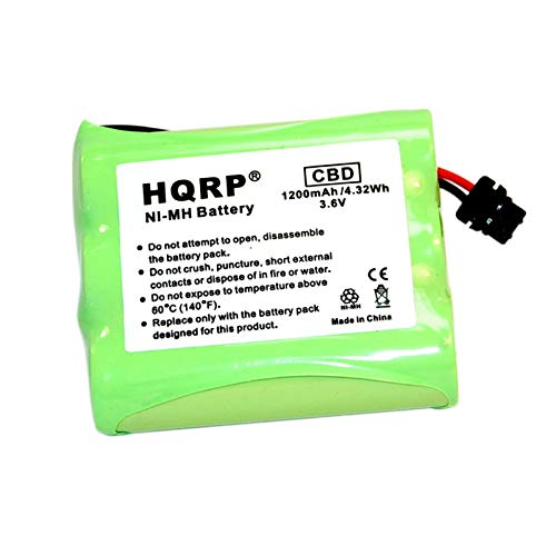 HQRP 10-Pack Cordless Phone Battery for Uniden BT-1006 BT1006 EXI916, EXI917 EXI960 EXI976 EXI8965 EXI916 EXI917 EXI960 EXI976 Replacement Extended High-Capacity