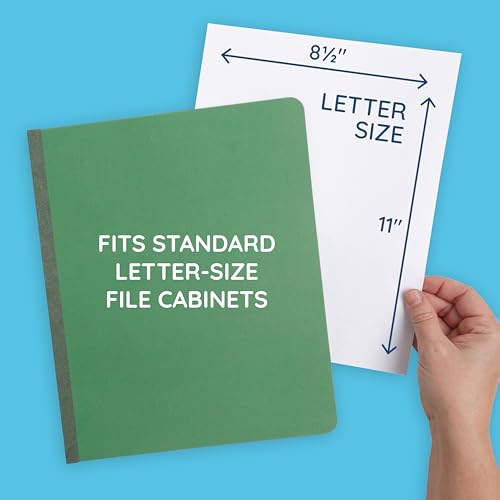 Blue Summit Supplies 10 Green Classification Folders, 3 Divider, Letter