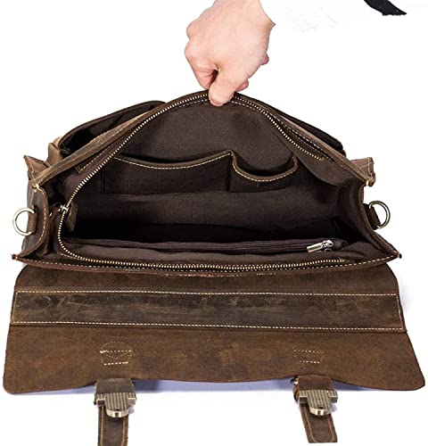 CARUTU Laptop Computer Case Business Travel Work Messenger Cross Body Shoulder Bags