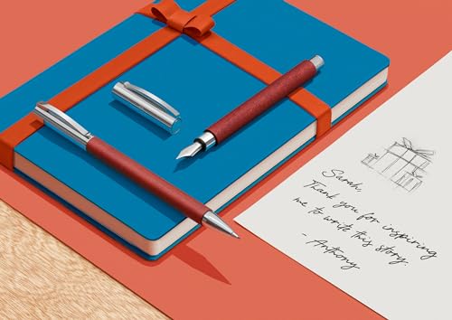 Faber-Castell Ambition Fountain Pen, Pearwood Brown - Medium
