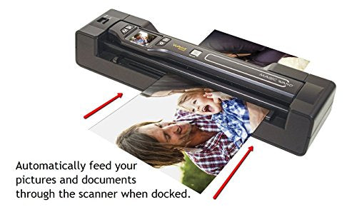 Vupoint Solutions PDSDK-ST470R-VP Magic Wand Portable Scanner ST470 w/ Docking Station