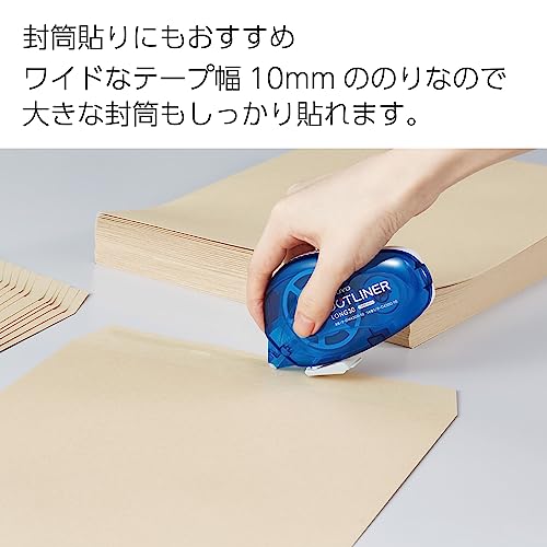Kokuyo Tape Glue Dot Liner Long 50 Body Ta-DM4300-10