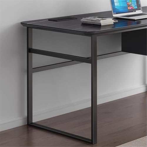 YUHUAWF Writing Desk Computer Desk Workstation, Home Office, Modern Rock Board Writing with Drawers Computer Desks
