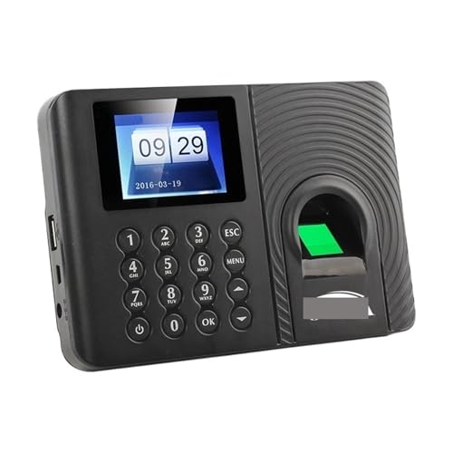 SZghjdgSZ Time Clocks, Fingerprint Attendance Biometric Time Clock Recorder