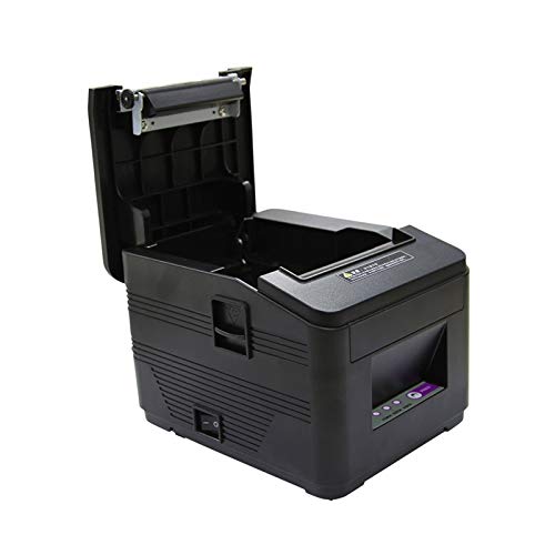 HBCDAAQ Kitchen Receipt Printer 160mm/s High Speed 80mm for Supermarket Cashier Small Bill Issuing Machine UBS+Network Port