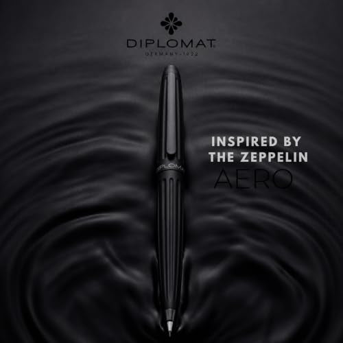 Diplomat Aero Black 0.7 mm Mechanical Pencil