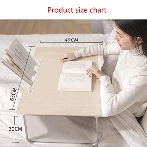 FUFU Coffee Table Lap Standing Desk, Portable Bed Tray, Can Eat, Write, Read, Work On The Bed and Sofa