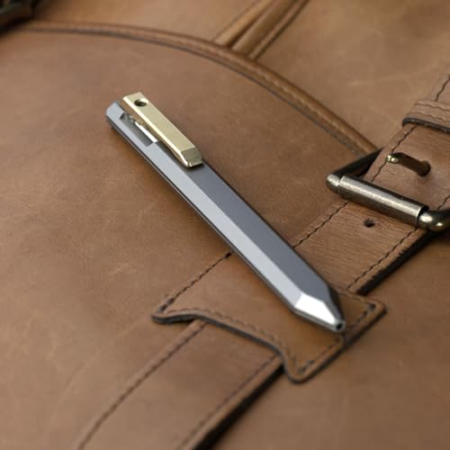 PROOF Bolt-Action Ballpoint Pen, Machined Aircraft Grade Aluminum