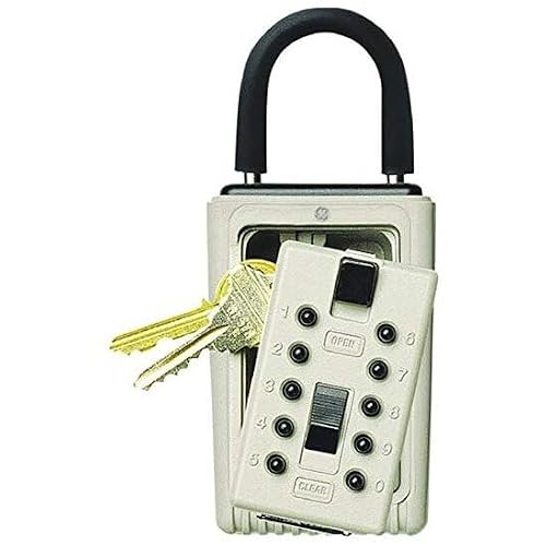 5 Pack Kidde 001000 KeySafe Portable Lock Box - White