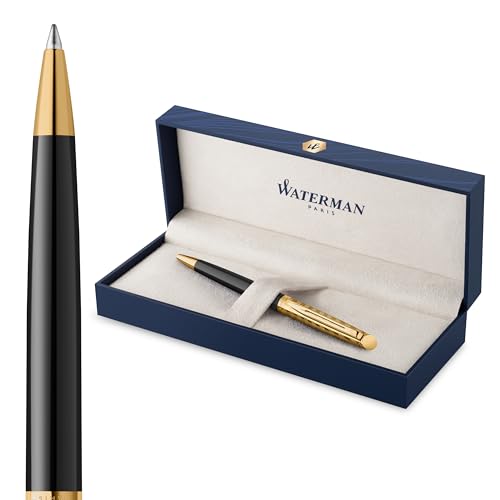Waterman Hémisphère Ballpoint Pen |The Opera Collection| Black & Gold | Gift Box