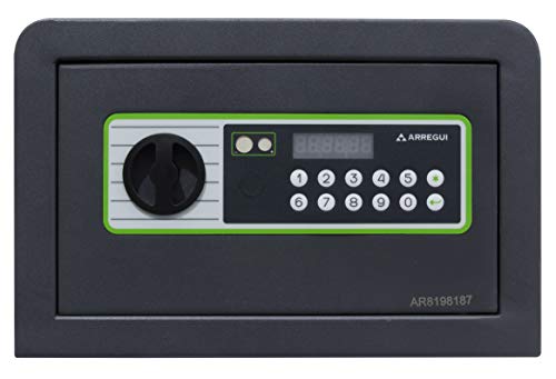 Arregui Supra 240110 Electronic Safe Box, 8.5 L, 20 x 31 x 20 cm