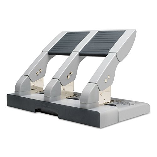 Swingline 74550 Heavy-Duty Punch, 3HP, 9/32-Inch Size, 75 Sht Cap, Gray