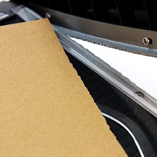 Tonic Studios Tim Holtz Deckle Torn Guillotine Paper Trimmer - 8.5" Edge Trimmer - Cardstock & Paper Cutter - Stainless Steel Blade, Safety Finger Bar, Non-Slip Feet & Comfort Handle