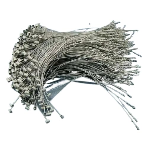 Tag Gun Fasteners 5000PCS Plastic Security Pin Garment Clothes Price Label Tag Holder Loop Lock Snap Fastener Rope Buckles(Gray)