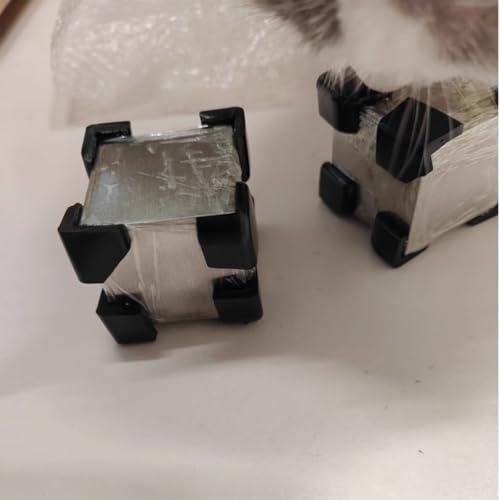 304 Stainless Steel Solid Cube Paperweight - Polished Square Block for Home or Office Decor, 40mm, 45mm, 50mm(45x45x45mm)