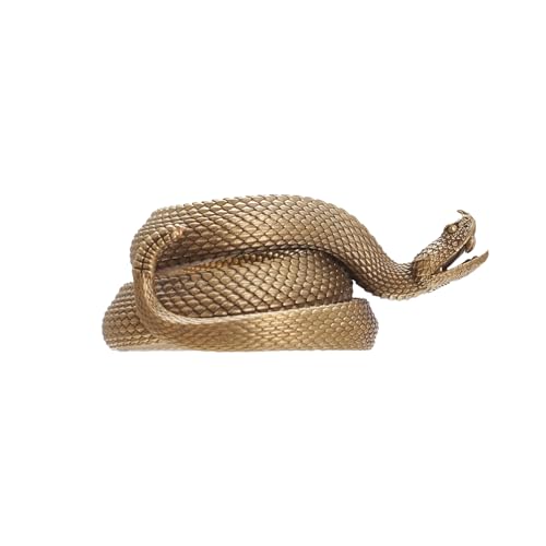 WOOTRON Fun Personalized Gift-Brass Rattlesnake Reptile-Pen Holder Pen Drag Pen