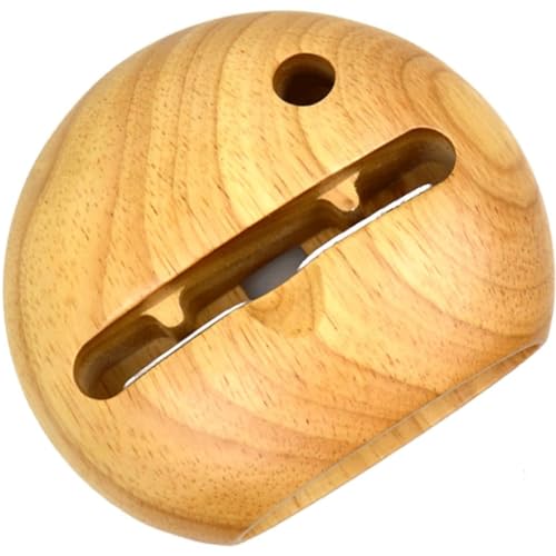 OATTIS Creative Cellphone Holder Wooden Phone Stand Office Universal Cell Phone Stand for Video Recording Office