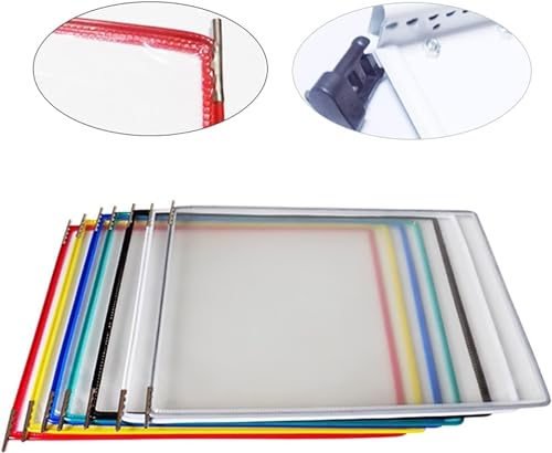 VRFTGHYJU A4 Wall Mounted Display File Holder Multicolor