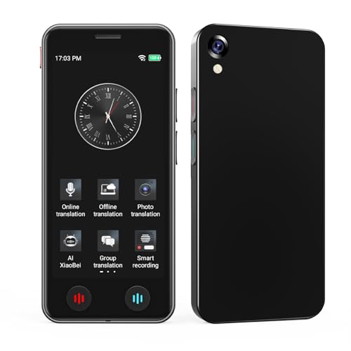 Language Translator Device No WiFi Needed, Instant Pocket AI Translator, traductor de Ingles español, Support 150 Languages Real-TimeVoice Translation, Traductor for Business Travel Study