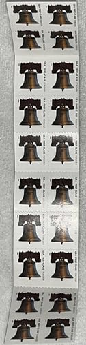 USPS Forever Stamps Liberty Bell 100 Stamps (5 Books of 20)