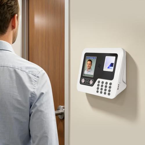Jongpinth Employee Time Clock, Time Card Machine, Office Punch Clock