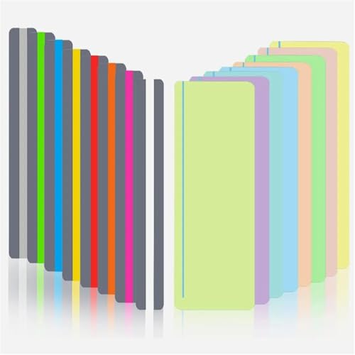 Guided Reading Strips 32-Pack Colored Reading Guide Strips, Highlight Bookmarks for Students & Teachers