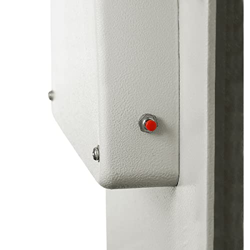Paragon Safes In Wall Safe with Keypad and 2 Manual Override Keys, White