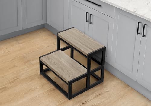 ZRedRoad 2 Step Ladder Stool with Wide Steps for Safe Reach