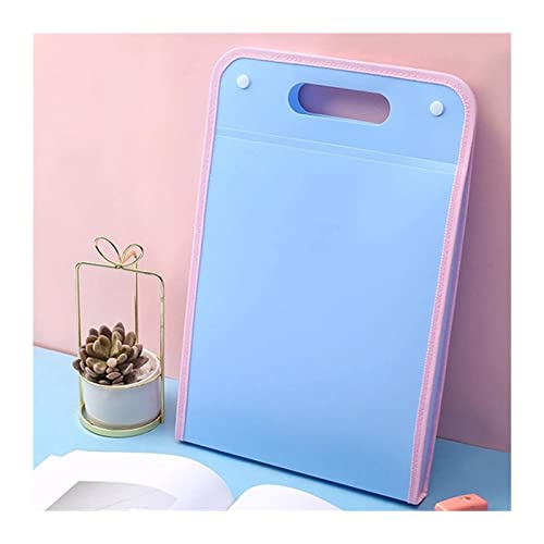 LSSOAZZVVN File Organizer Desk File Folder Document Paper Organizer Storage Holder Multilayer Expanding Box School Office Stationery Document Bag File Folders (Color : Gray) (Mug)