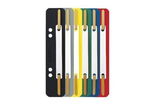 Leitz Suspension File Strips, Short, Primary Box, Grey