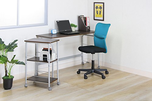 Fuji Boeki 94430 Hunter Office Chair, Desk Chair, Mesh, Lumbar Support, Blue