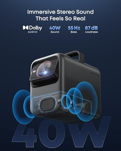 Nebula X1 4K Laser Projector, 3,500 ANSI Lumens, Dolby Vision