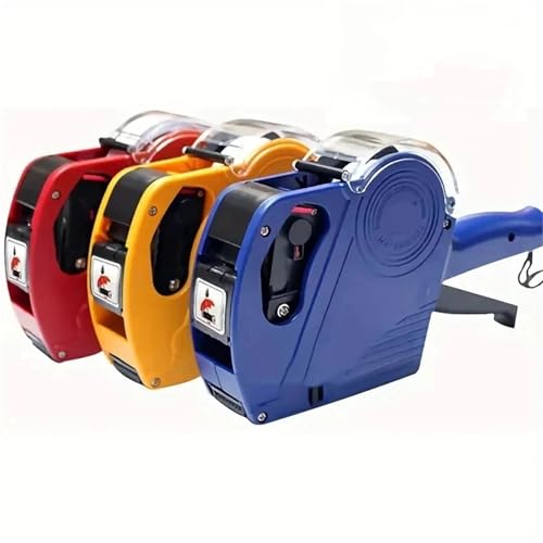 1 PC MX5500 Pricing Label Machine with 500 Sticker Labels, 1 Ink Refill, 8 Digit Label Machine for Retail Stores(4)