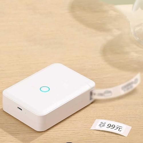 Portable Label Maker Label Printer for Phone Office Home Name Tape Sticker