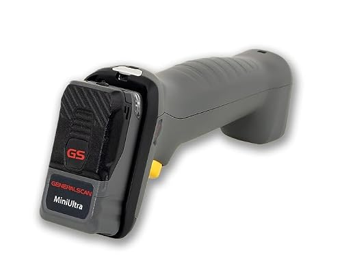 Generalscan R5524 Wireless Barcode Scanner Long Range 2D/1D/QR (Up to 40FT) for Forklift, Bluetooth (iOS, Windows, Android), 3-in-1 Modes: Pistol-Grip, Finger Scanner, Key Chain (Build Your Own)