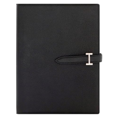 FranklinCovey - Noblessa Leather Strap Binder (Compact, Black)