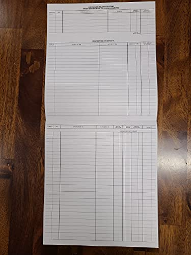 Executive Business Deskbook Desk Register Large Format Check Transaction Registers (8 Registers)