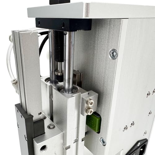 Yokoma Pneumatic Tag Attacher Pneumatic Tagging Tool Hang Tag Socks Staple Labeling Machine Single Needle Brand Tagging Machine Used for Garments and Textiles, AC110-220V