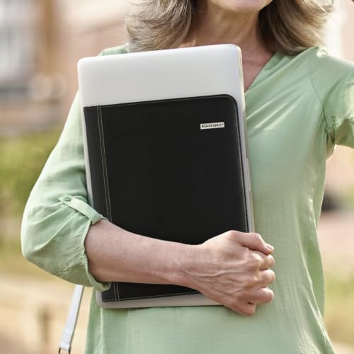 AT-A-GLANCE Executive® 2027 Monthly Padfolio, Black, Large, 9" x 11"