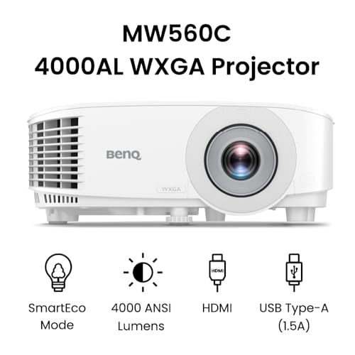 BenQ MW560C WXGA Business Projector for meeting rooms 4000 Lumens
