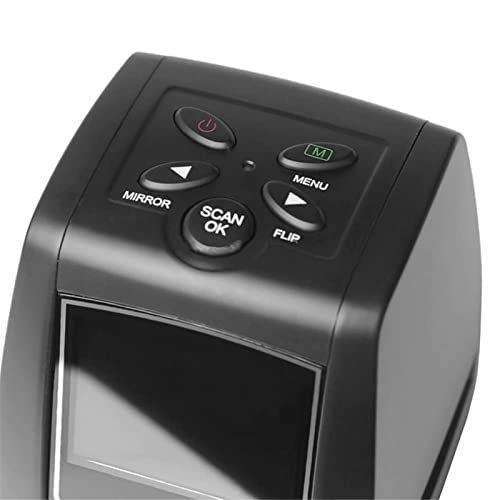 Negatives Scanner,35mm/135mm Slide Film Converter,Automatic Exposure &Color Balance Adjustment for Scanned Slides,Films,Restore Old Pictures