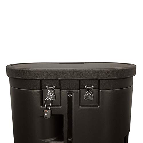 Vispronet Hard PVC Case with Wheels and Removable Lid – Interior Dimensions are 26.5in x 30.5in x 11in – Weighs 37lbs and Stands 39in Tall – Comes with a Light Wood Laminated Foldable Tabletop