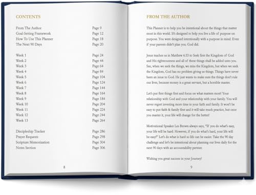 Good Soil Discipleship Planner - A 90-Day system designed to help believers grow in their faith, prioritize family, and build a lasting legacy through intentional daily planning.